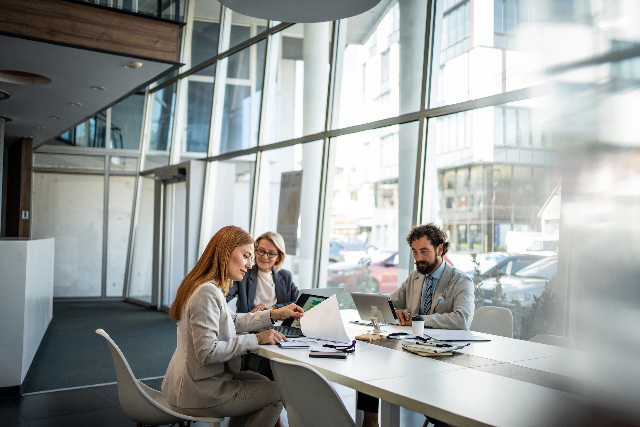 professional business collaboration